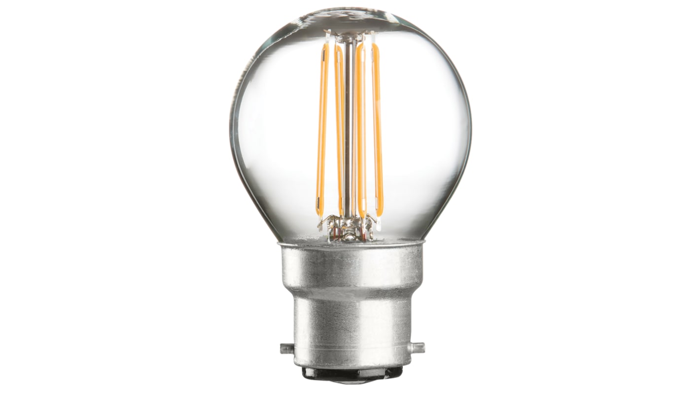 Knightsbridge B22 LED GLS Bulb 4 W(40W), 2700K, Warm White, Mini Globe shape