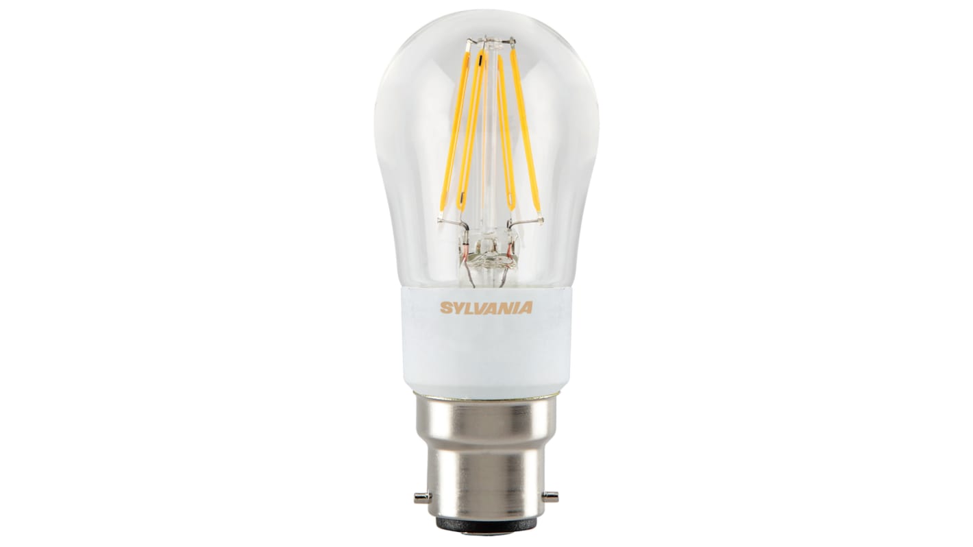 Sylvania ToLEDo RETRO, LED-Lampe, ST64 dimmbar, 4,5 W / 230V, 470 lm, B22 Sockel, 2700K warmweiß