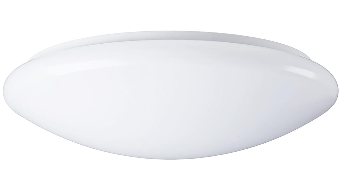 17 W LED, típus: LED átvezető, 220 → 240 V IP44, Alumínium burkolat, , mellékelt lámpa, Fehér diffúzorral