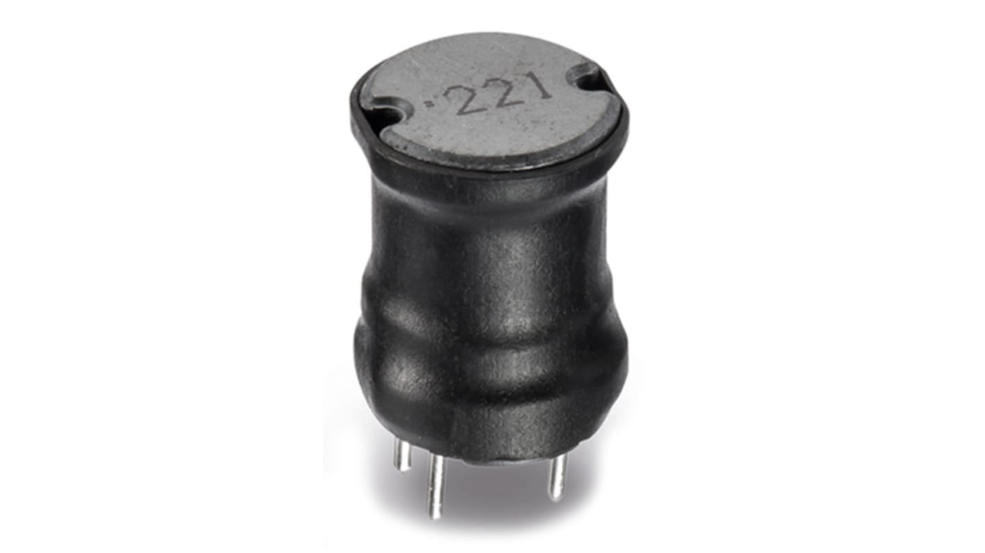 Wurth 1 mH ±5% Ferrite Leaded Inductor, Max SRF:1MHz, 750mA Idc, 980mΩ Rdc, WE-TIF