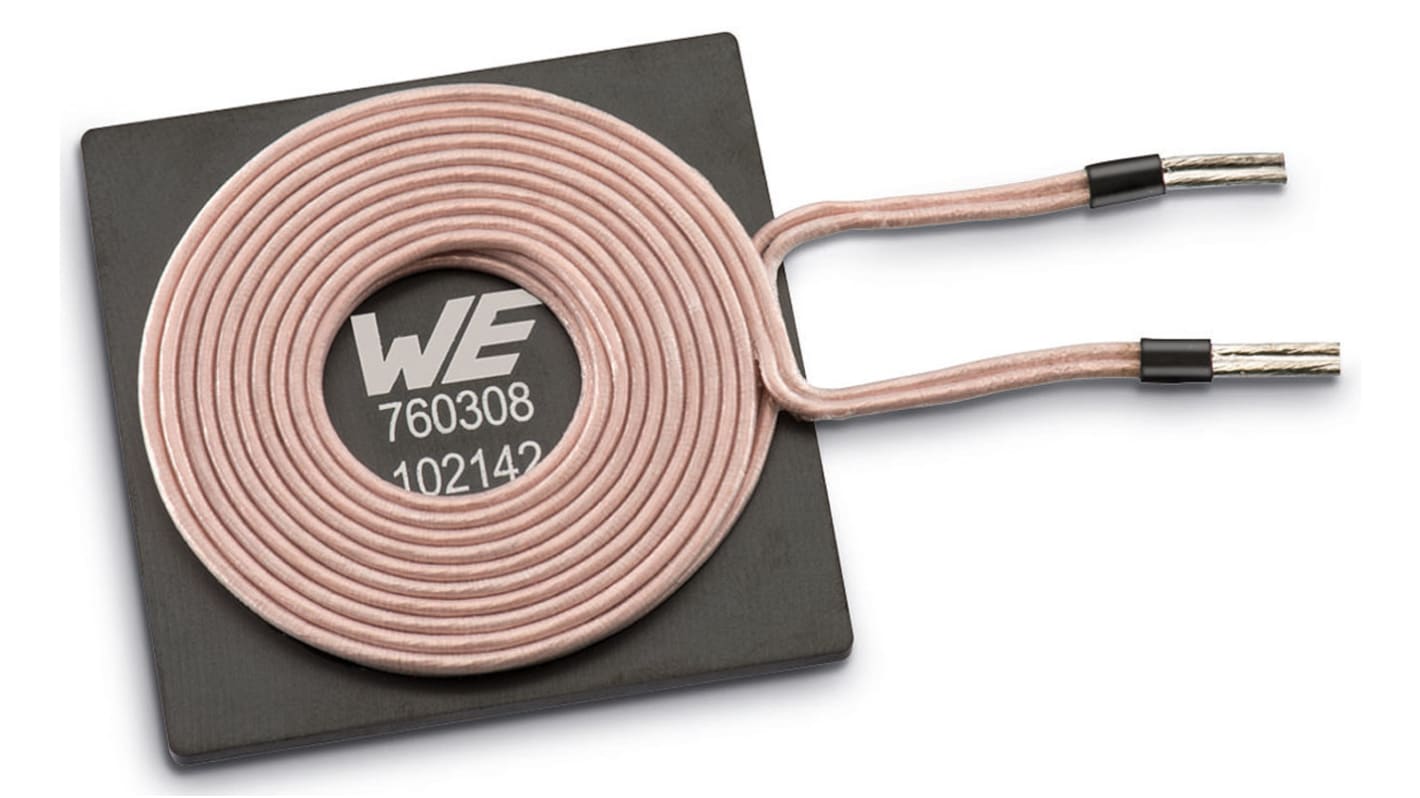 Wurth Elektronik WE-WPCC Wireless Charging Coil Transmitter 18A, 5.8 μH, 53.5mm dia.