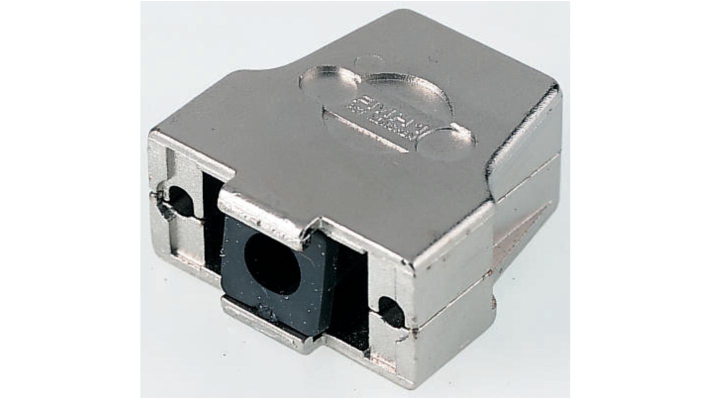 FCT from Molex FMH Series Die Cast Zinc D Sub Backshell, 37 Way, Strain Relief