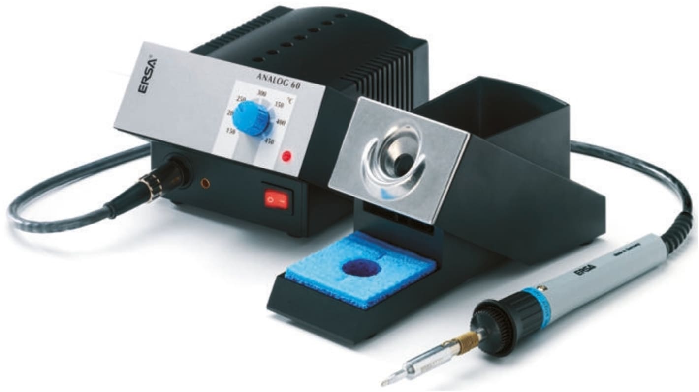 Ersa Analogue Soldering Station 60W, 230V, 150°C to 450°C