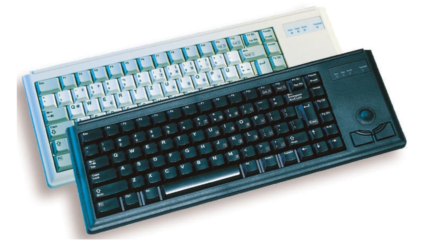 Cherry トラックボール付きキーボード, キー配列：QWERTZ PS/2接続, G84-4400LPBDE-2