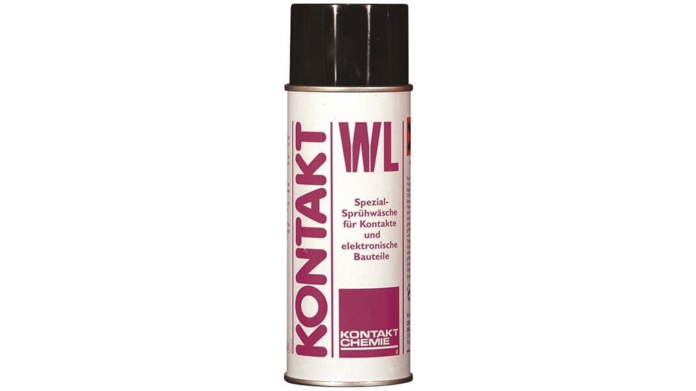 Nettoyant contacts KONTAKT WL Aérosol 200 ml pour Composants, engrenages, boîtier et raccords, moteur, CI, fiches