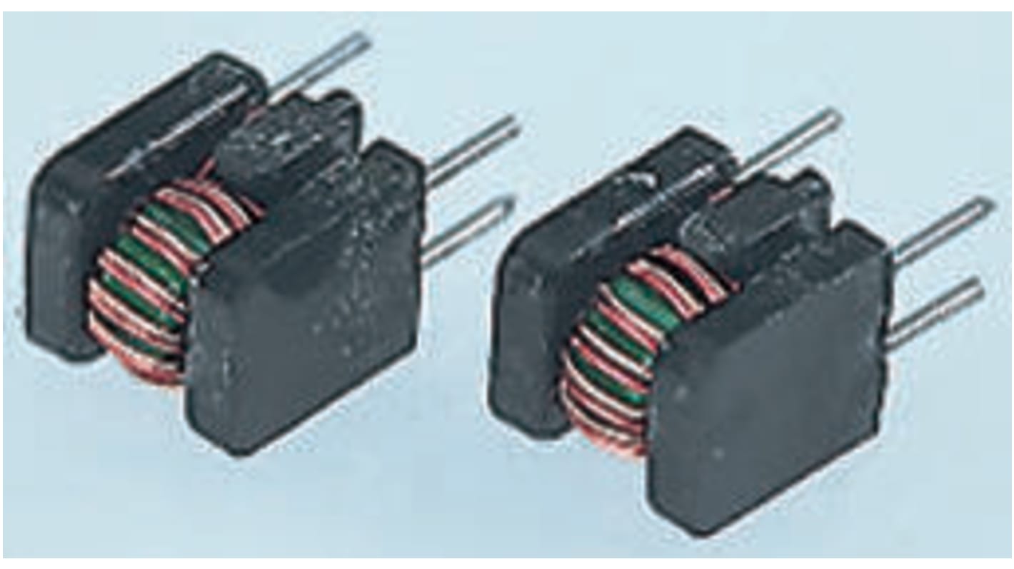 74279452 Wurth 60 μH ±35 Ferrite Leaded Inductor, 500mA Idc, 55mΩ