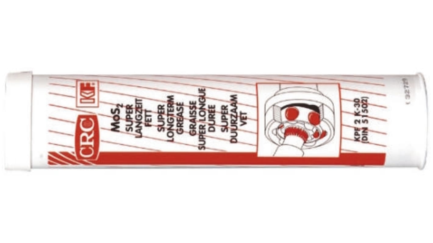 CRC Super Longterm MoS2 Lithium-Komplex, Synthetik Fett Braun -30°C bis +130°C, Kartusche 400 g