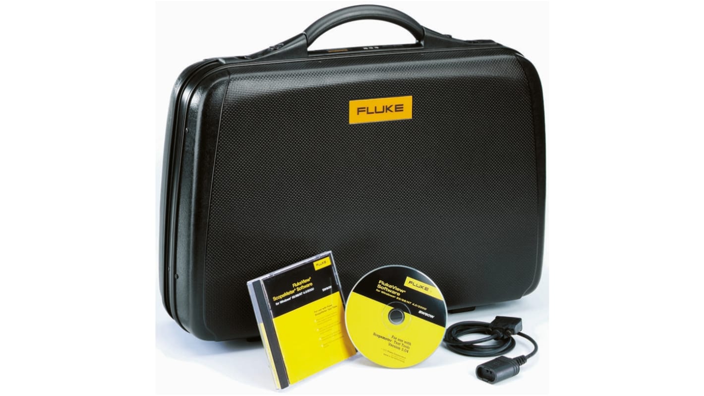 Fluke Hartschalenkoffer, ScopeMeter-Software SCC290 für 190 Serie II