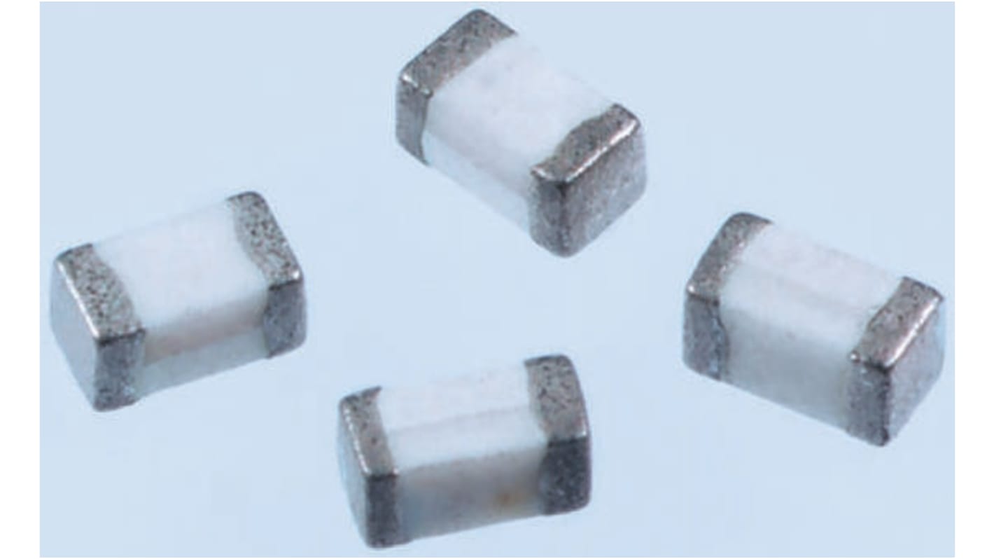 Murata, LQM18N, 0603 (1608M) Multilayer Surface Mount Inductor with a Ferrite Core, 2.2 μH ±20% Multilayer 120mA Idc