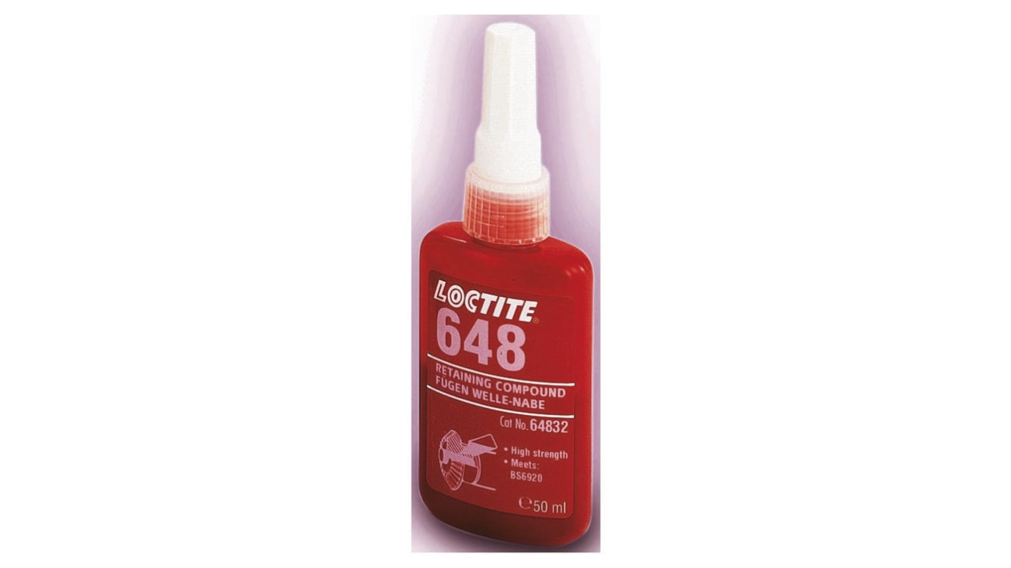 Loctite 648 Fügeklebstoff hochfest Flüssig Grün, Flasche 5 ml, -55 → +175 °C