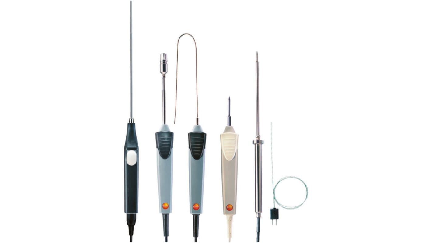 0602 1993 Testo K Surface Temperature Probe, 115mm Length, 5 mm, 6 mm