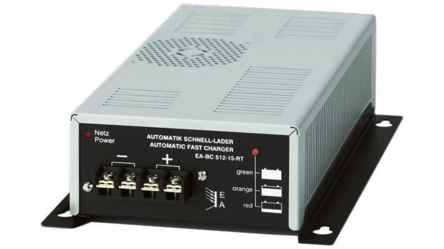 EA Elektro-Automatik, 13.8V 11A Batterioplader med pladser