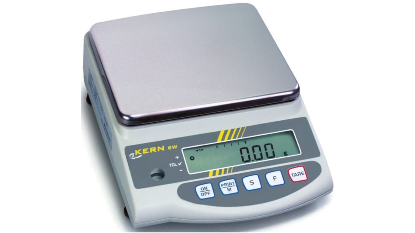 Kern EG 2200-2NM Electronic Weighing Electronic Scales, 2.2kg Weight Capacity