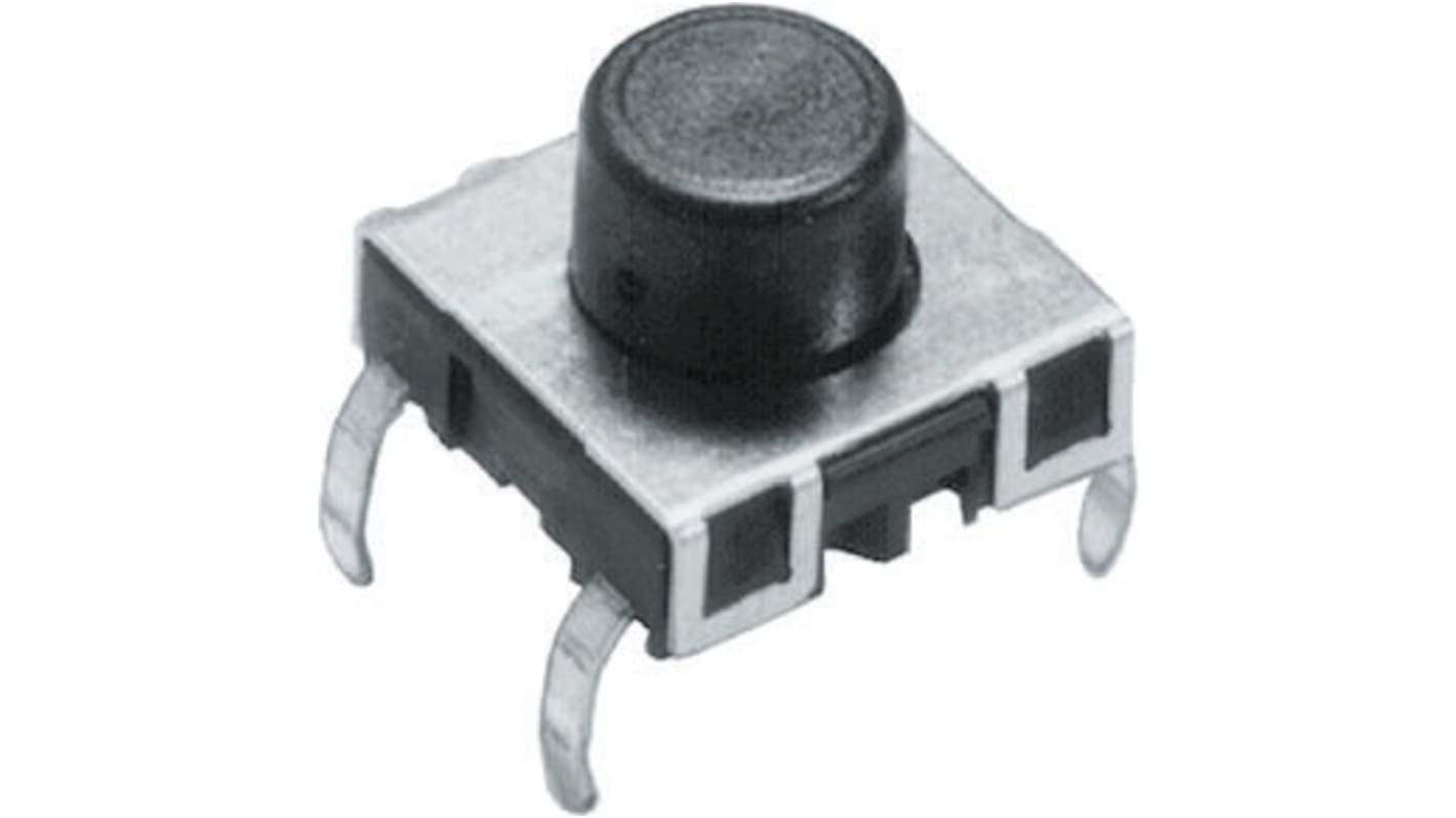 1241.1608 | Schurter IP67 Tactile Switch, SPST 50 mA @ 42 V dc | RS