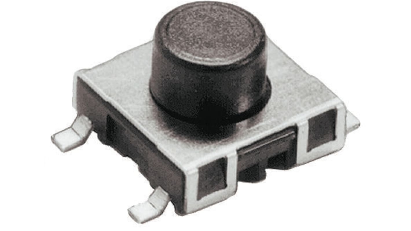 IP67 Tact Switch, SPST 50 mA @ 42 V dc 1.3mm Surface Mount