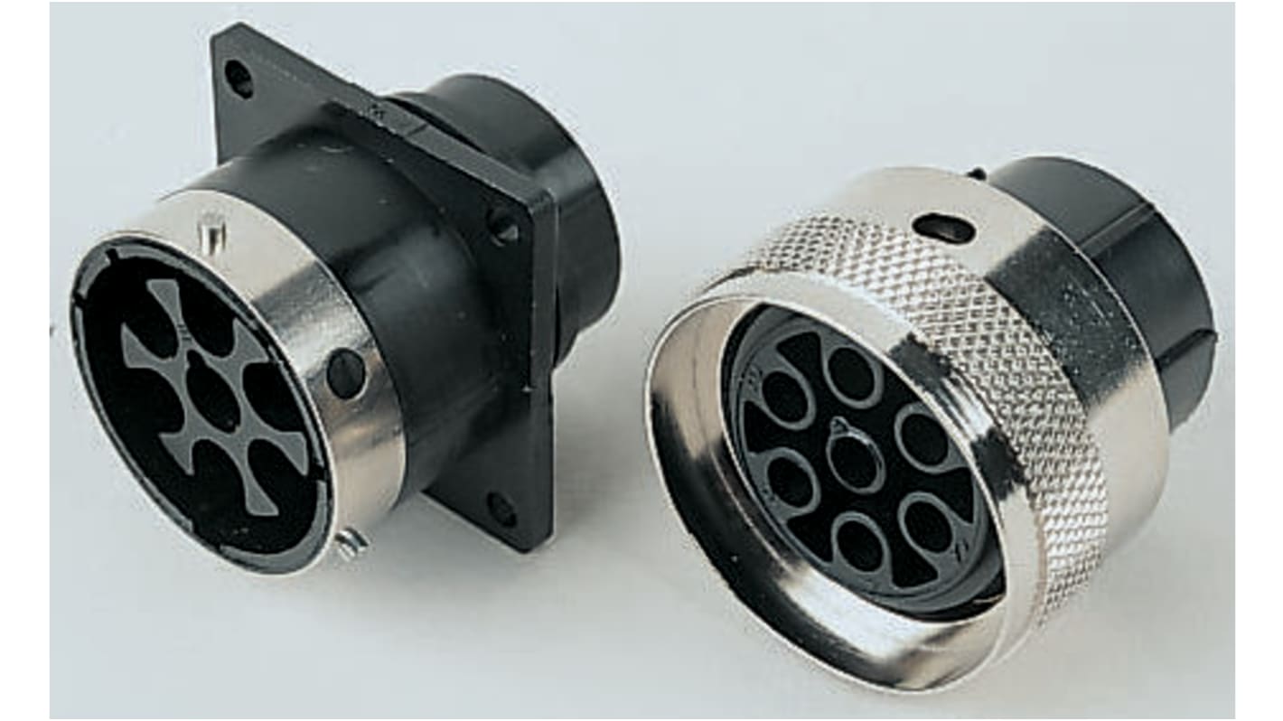 TR1807RMS1NB / 1929901360 ITT Cannon Circular Connector, 7 Contacts