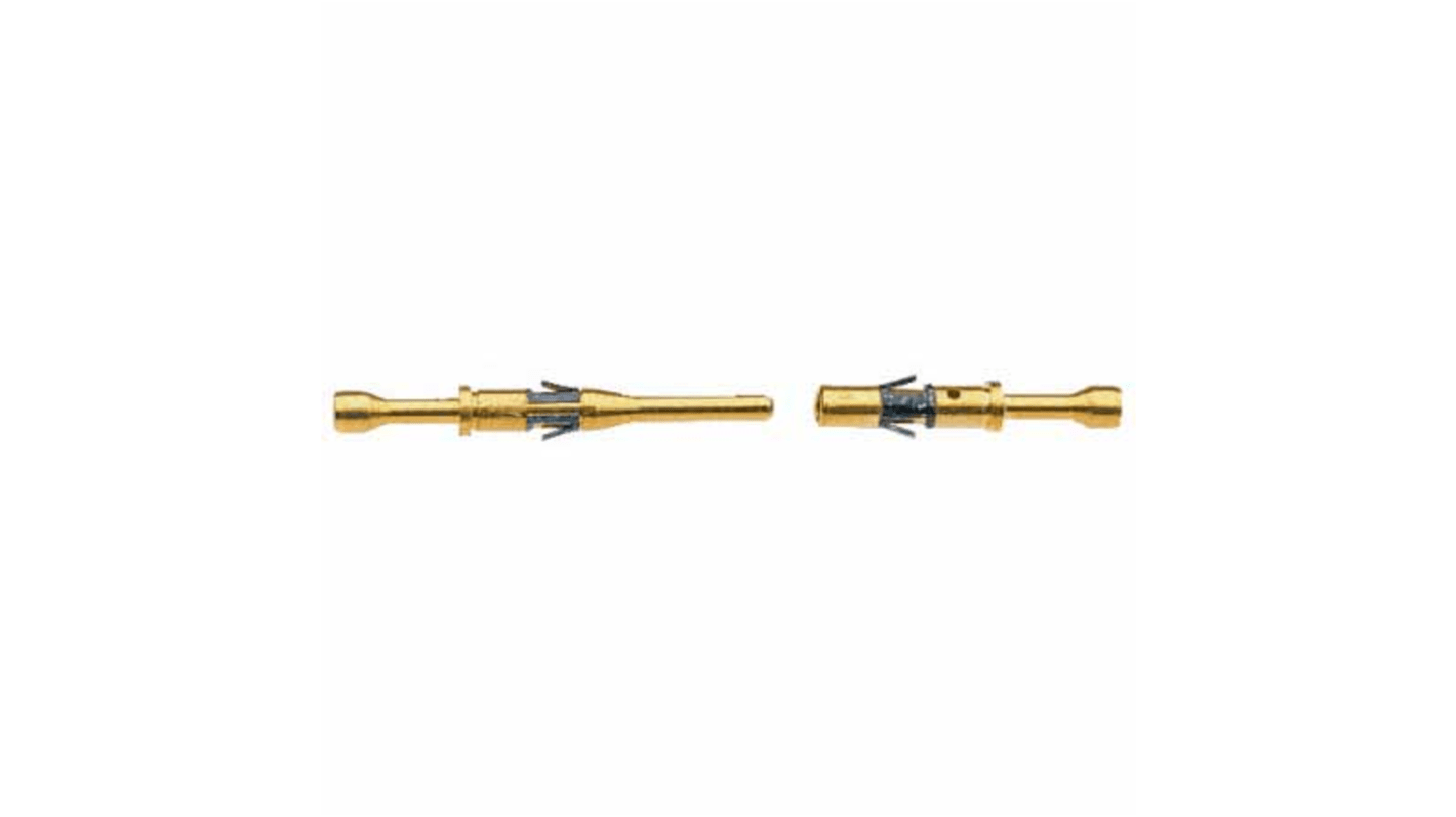ITT Cannon Trident Crimp-Anschlussklemme für Trident-Rundsteckverbindergehäuse, Stecker / 0.2mm², Gold Crimpanschluss