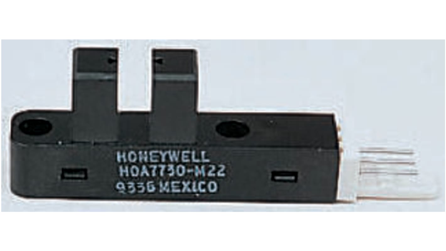 HOA7730-M22 Honeywell, Screw Mount Slotted Optical Switch, Inverter, Open-Collector Output