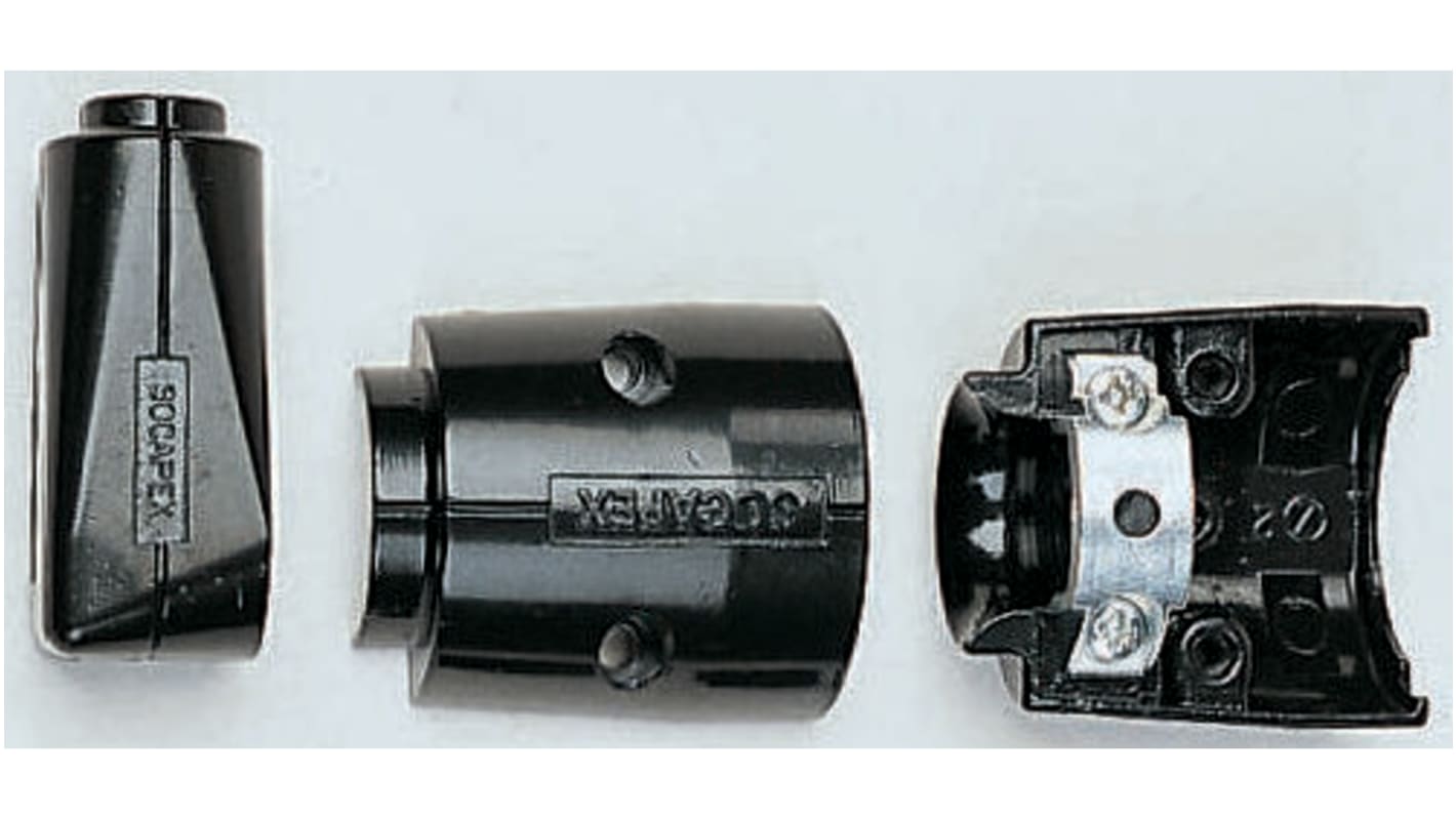 Amphenol SocapexSize 10 Right Angle Circular Connector Backshell, For Use With SL1 series