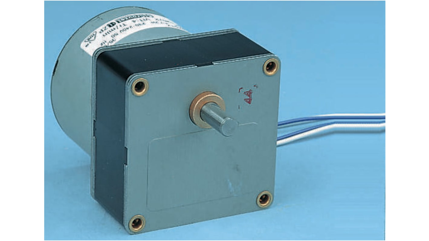 Crouzet, Reversibel synkrongearet AC gearmotor, 7.2 W, 5 Nm, 230 V