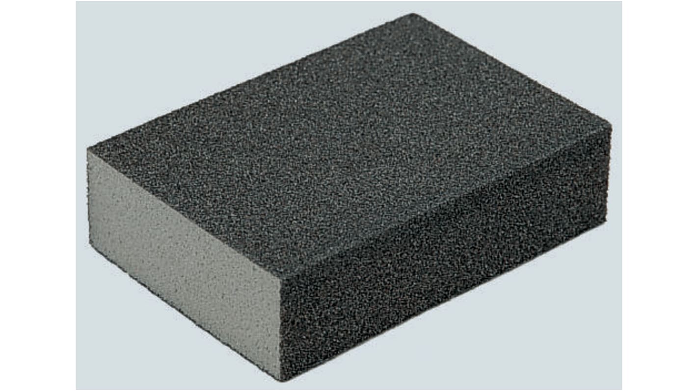 Abrasive foam block,medium grade