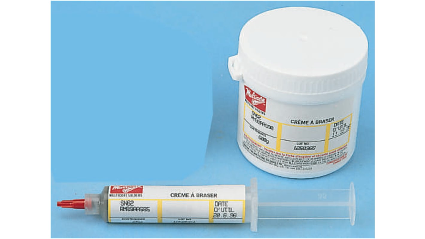 Crème à braser SN62RM89AAS85S2, 25g Seringue