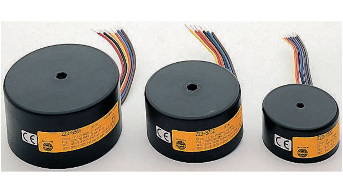 Nuvotem Talema 230V ac, 2 x 18V ac Toroidal Transformer, 15VA 2 Output