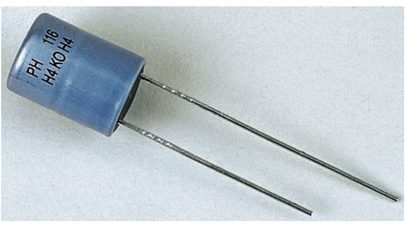 Vishay 4.7μF Aluminium Electrolytic Capacitor 50V dc, Radial, Through Hole - MAL211651478E3