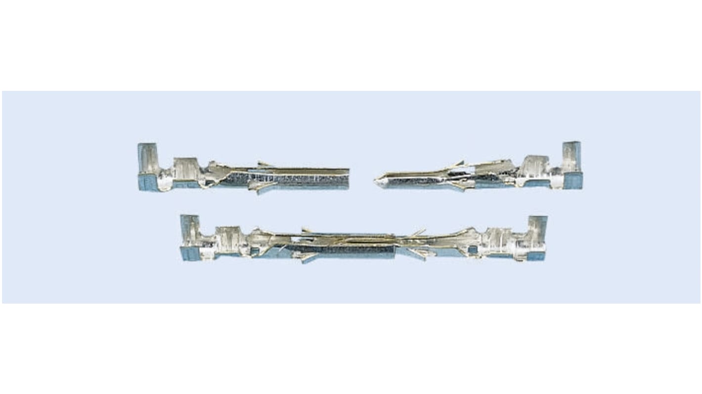 Molex STANDARD .062" Crimp-Anschlussklemme für STANDARD 0,062-Zoll-Steckverbindergehäuse, Stecker, 0.05mm² / 0.2mm²,