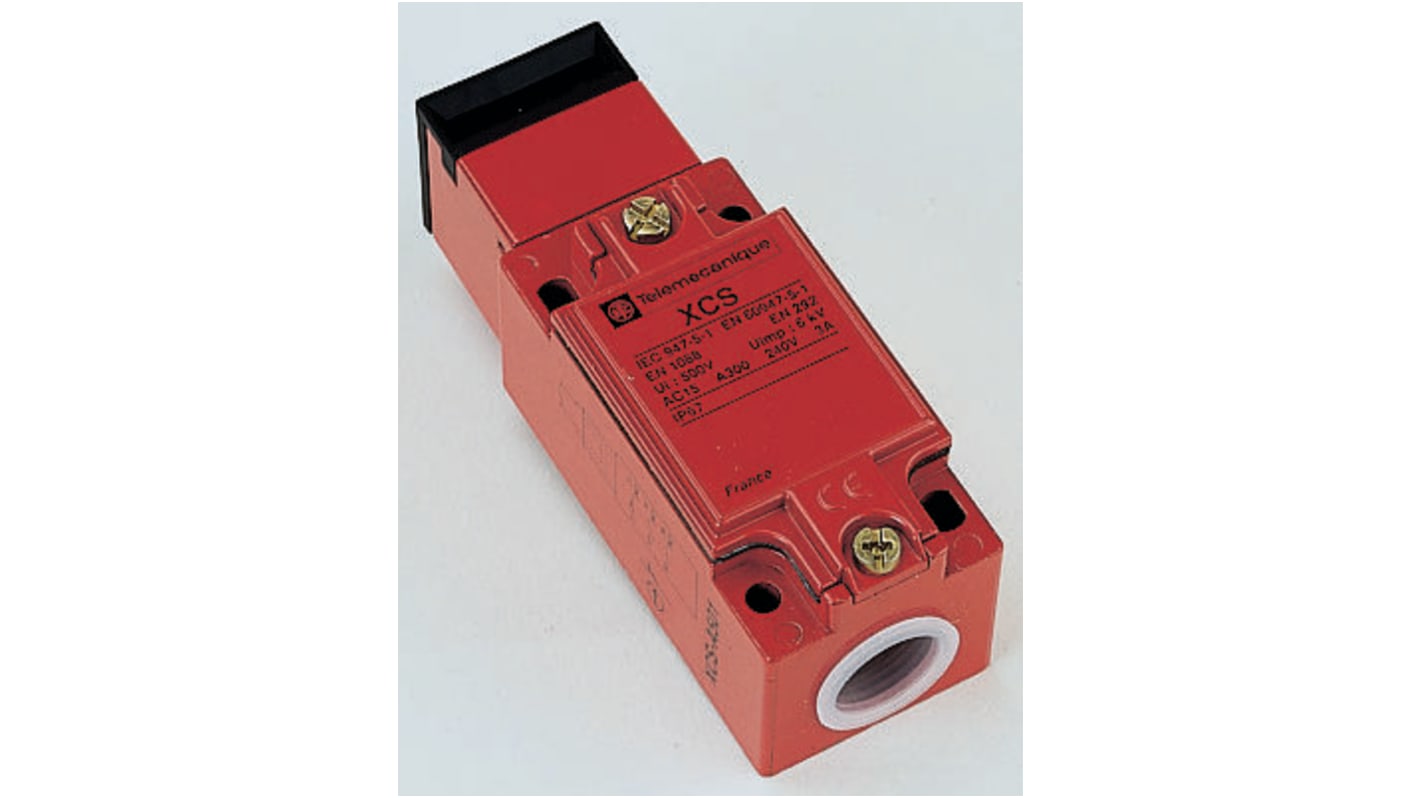 XCSA512 Telemecanique Sensors XCSA Safety Interlock Switch, 2NO/1NC