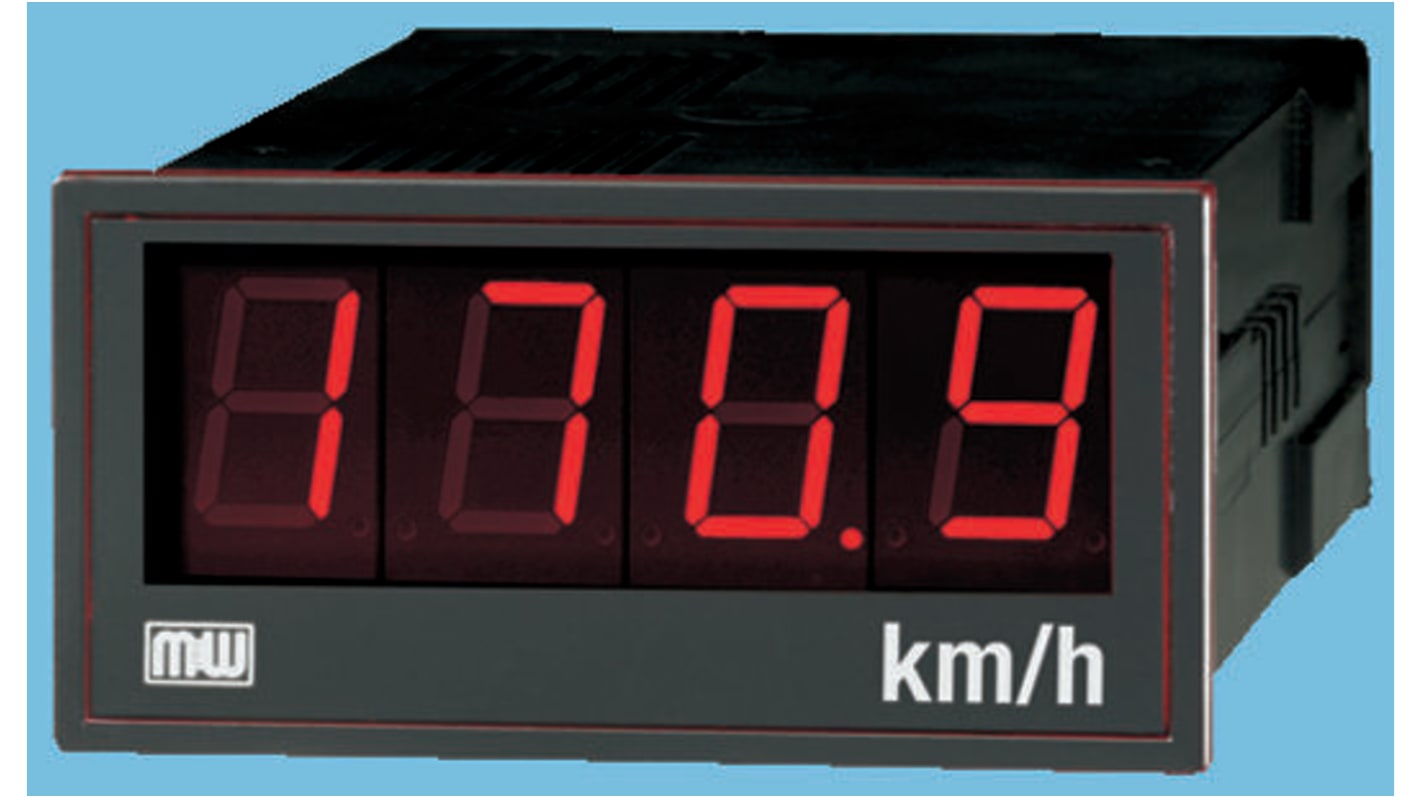 GILGEN Muller & Weigert Digital Voltmeter DC, LED Display 3.5-Digits ±0.1 %