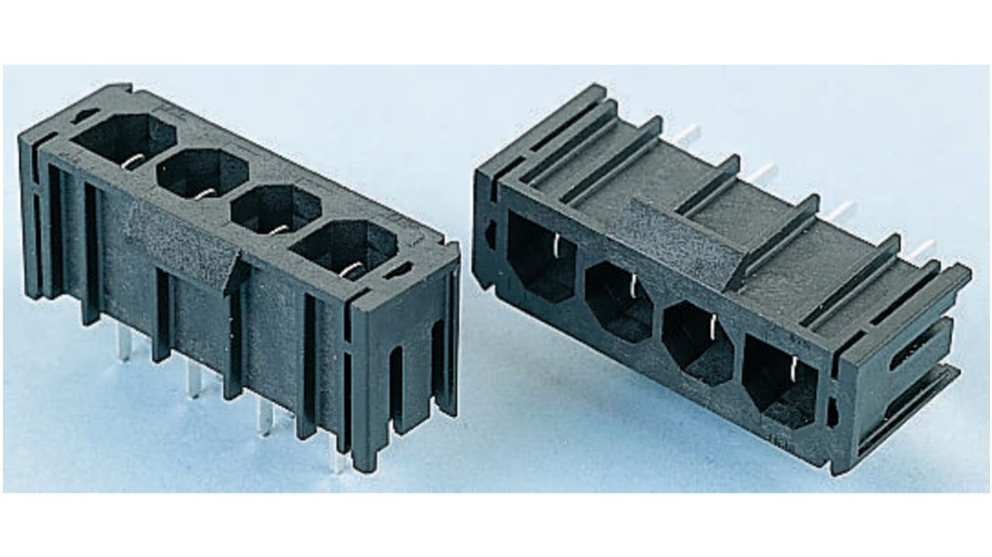 Molex Sabre Series Right Angle Through Hole PCB Header, 2 Contact(s), 7.5mm Pitch, 1 Row(s), Shrouded