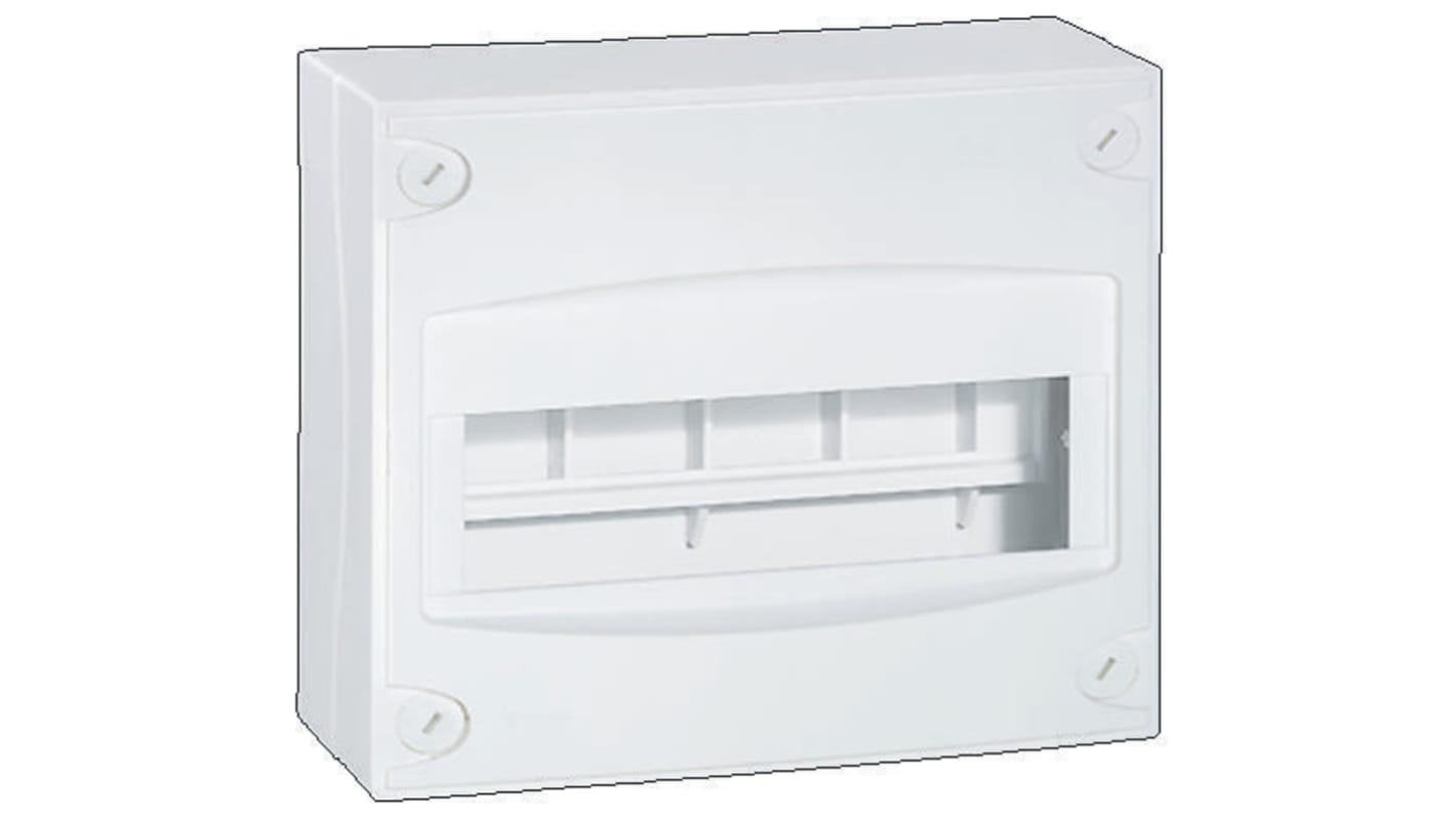 Legrand White Plastic Enclosure, IP30, IK05, White Lid, 83 x 190 x 225mm
