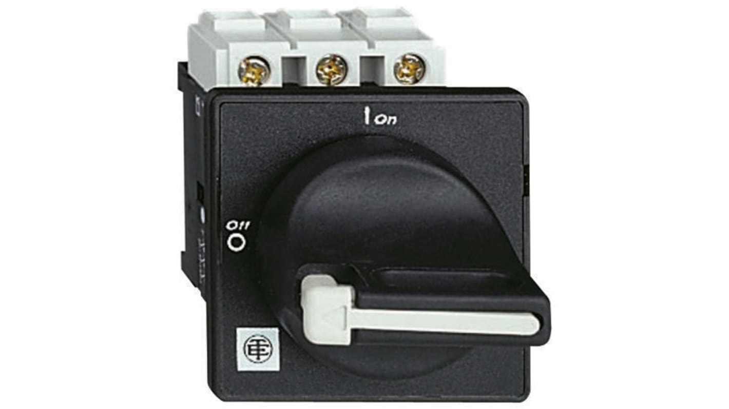 Schneider Electric 3P Pole Panel Mount Isolator Switch - 40A Maximum Current, 18.5kW Power Rating