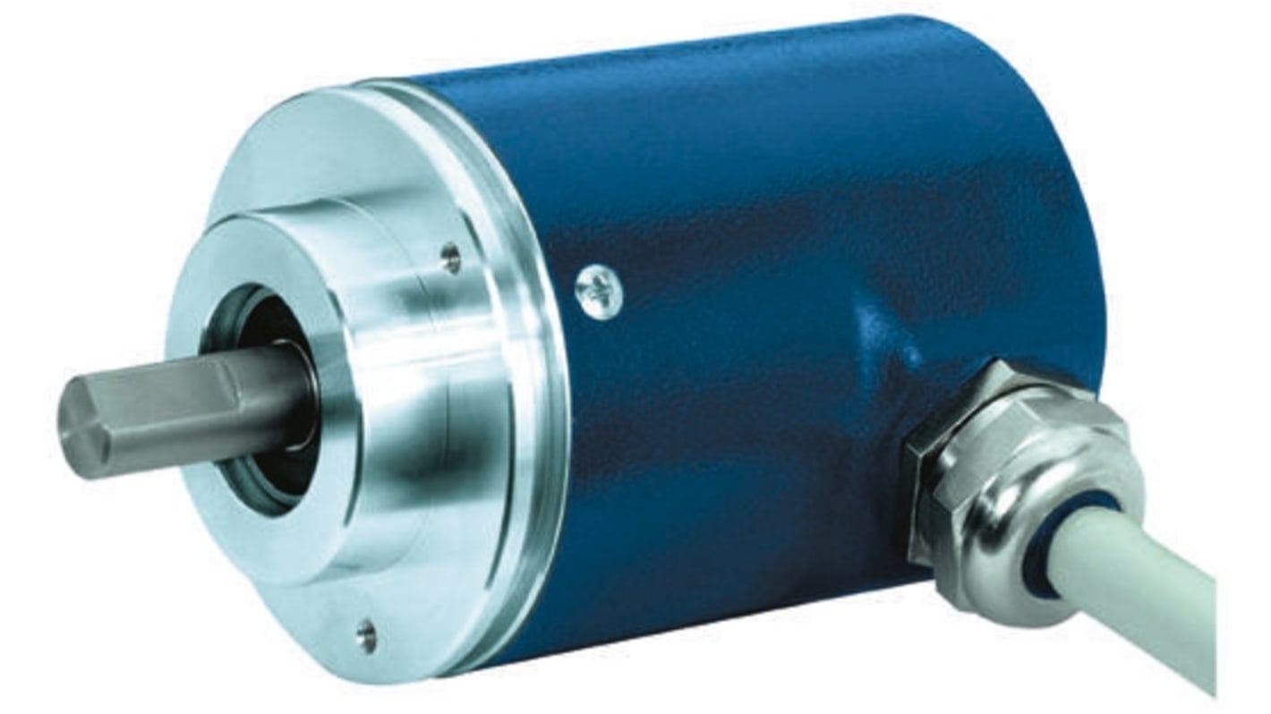 Encoder absoluto Baumer serie GXM1W, 6000rpm máx., interfaz Paralelo, salida Digital, con Salida de cable de 1 m, 10