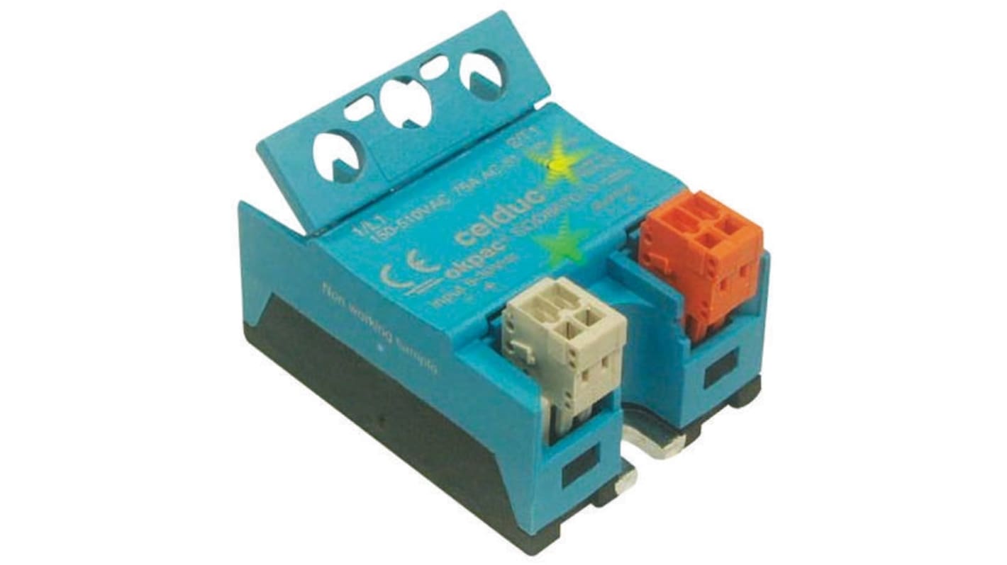 SOD845180 Celduc SOD Series Solid State Relay, 50 A Load, Panel Mount