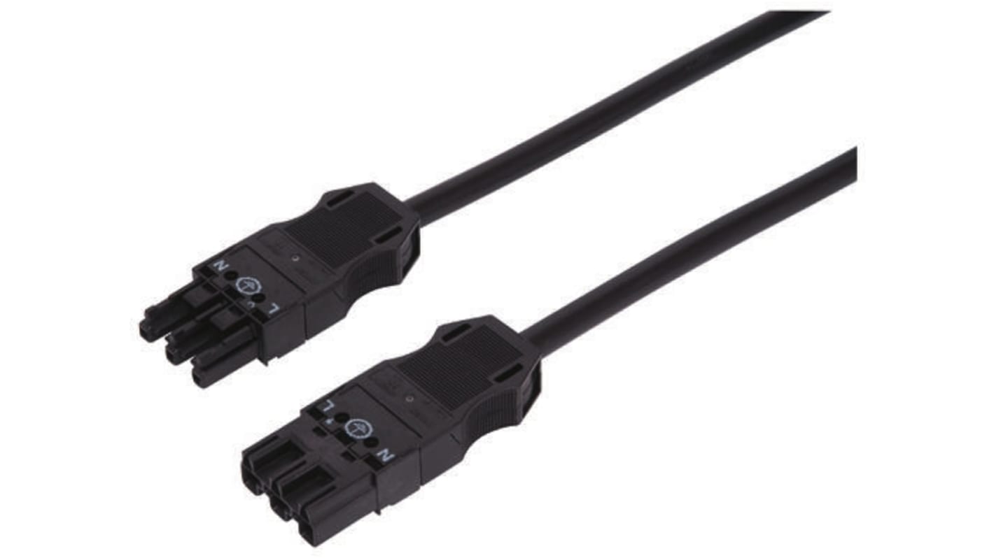 7719993/006301 | Wago Straight WINSTA Socket to Straight WINSTA Plug ...