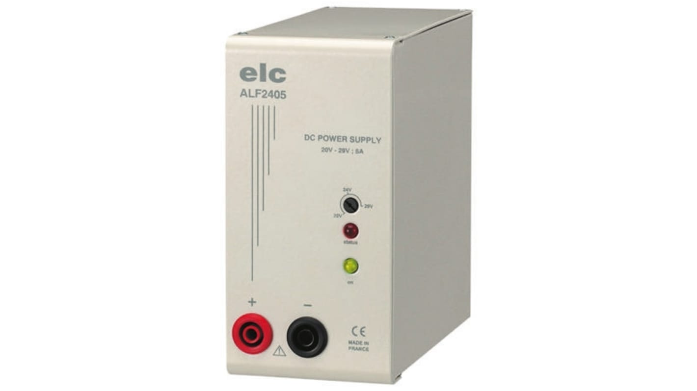 ELC Analog Labornetzgerät 120W, 24V / 5A, DKD/DAkkS-kalibriert