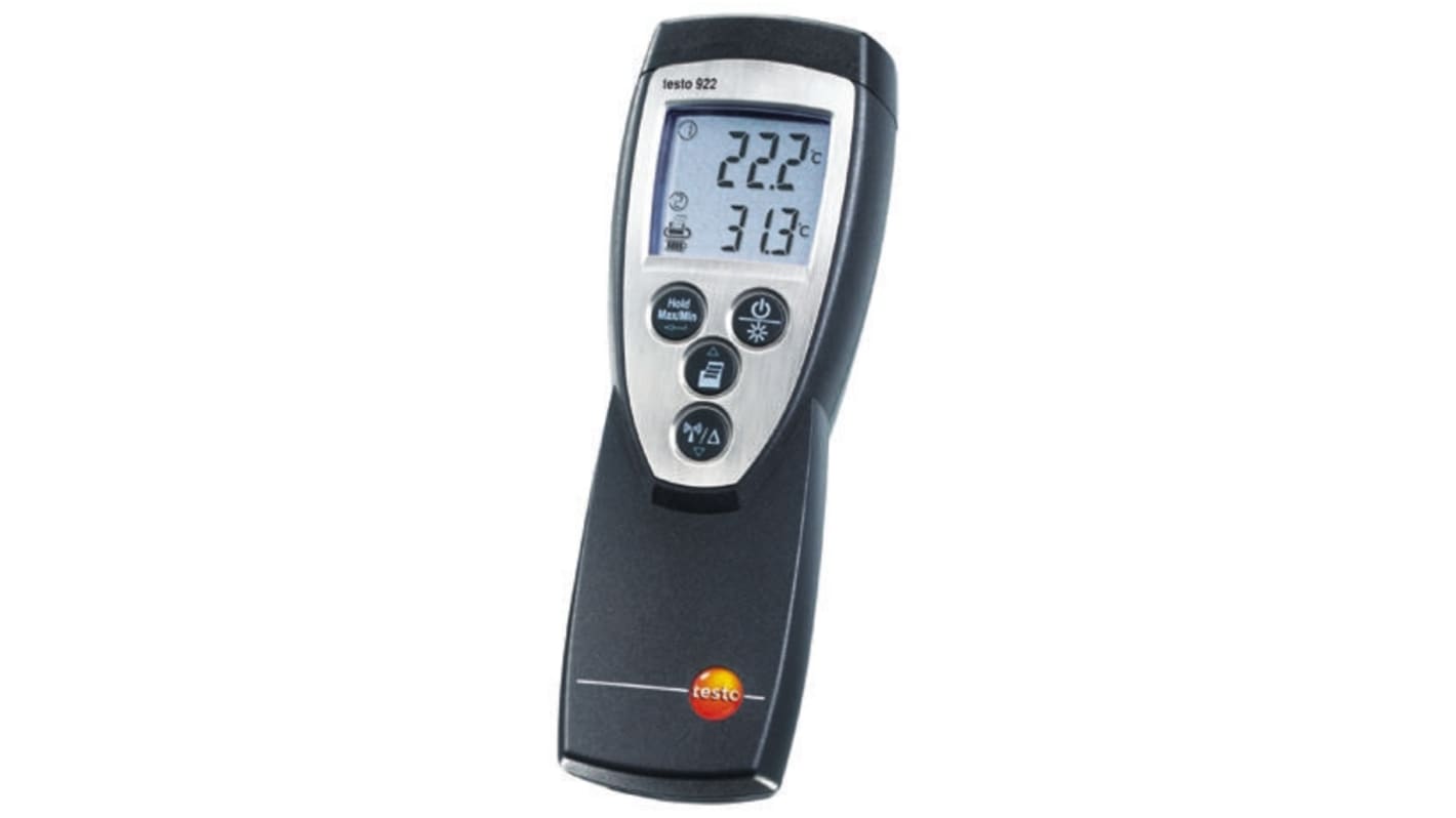 0560 9221 | Testo 922 Differential Digital Thermometer for HVAC ...