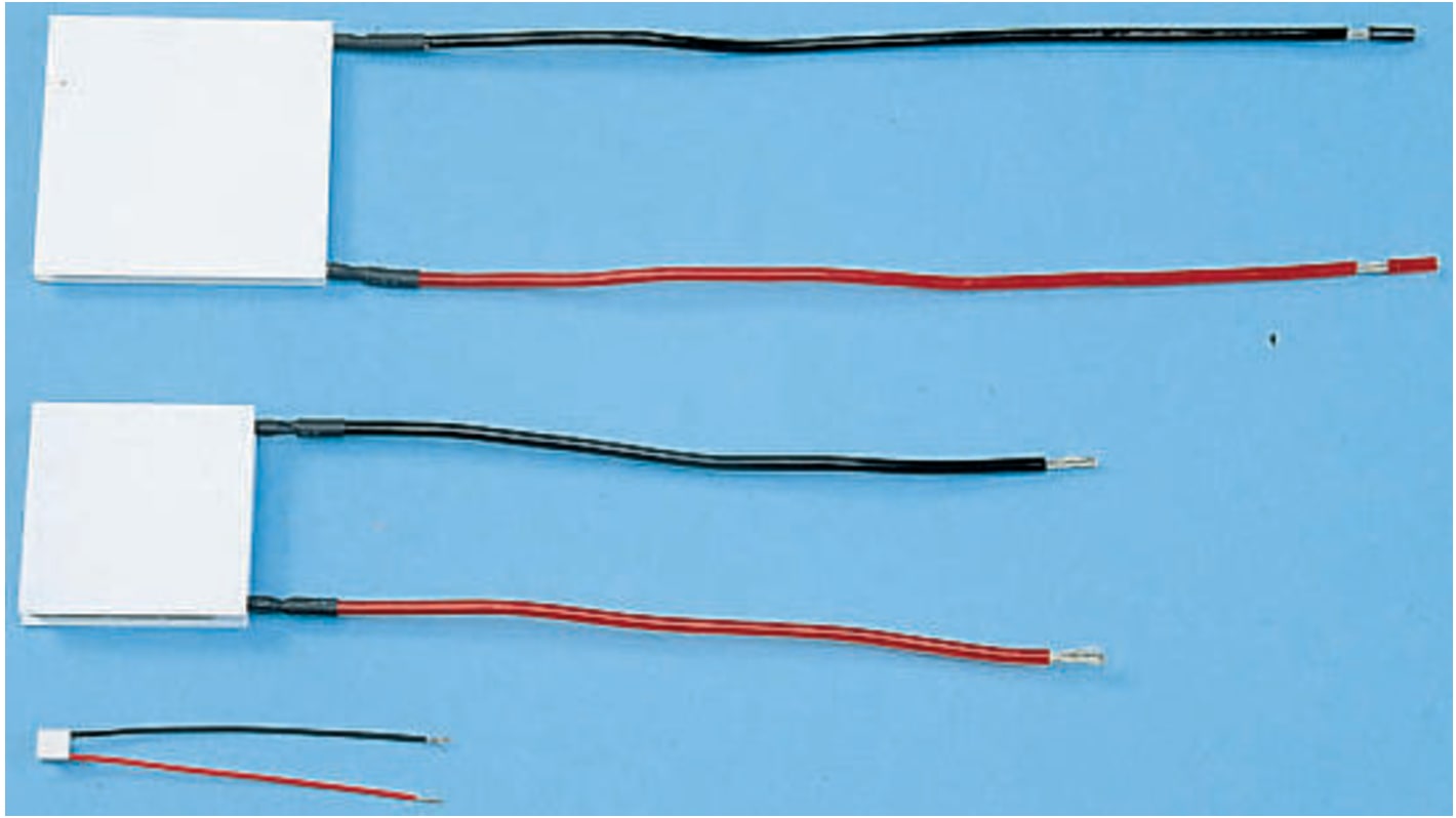 CP0.86306L Laird Technologies Peltier Module, 9.9W, 2.1A, 8.2V dc