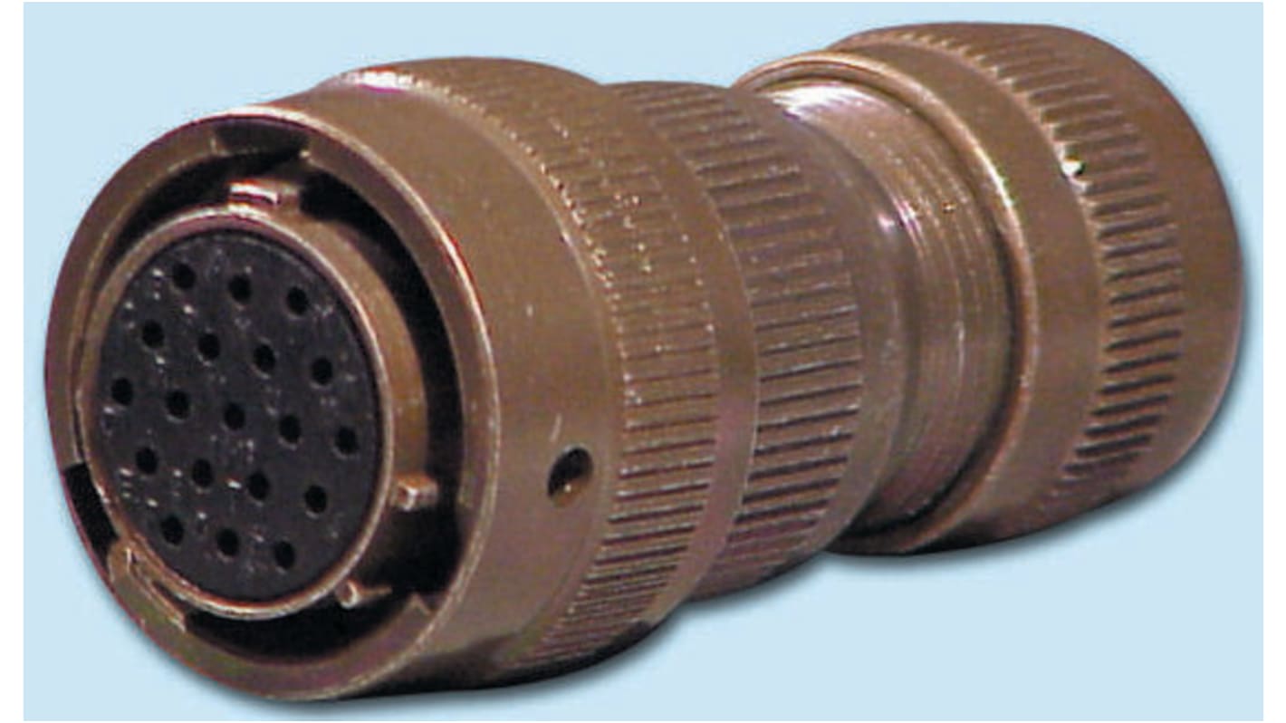 Glenair 19 Way Cable Mount MIL Spec Circular Connector Plug, Socket Contacts,Shell Size 14, MIL-DTL-26482