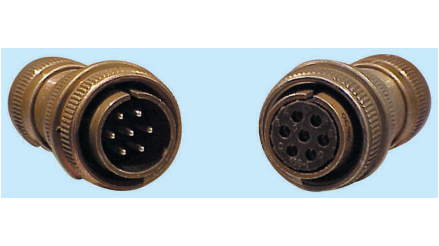 Glenair 17 Way Cable Mount MIL Spec Circular Connector Plug, Socket Contacts,Shell Size 20, MIL-DTL-5015