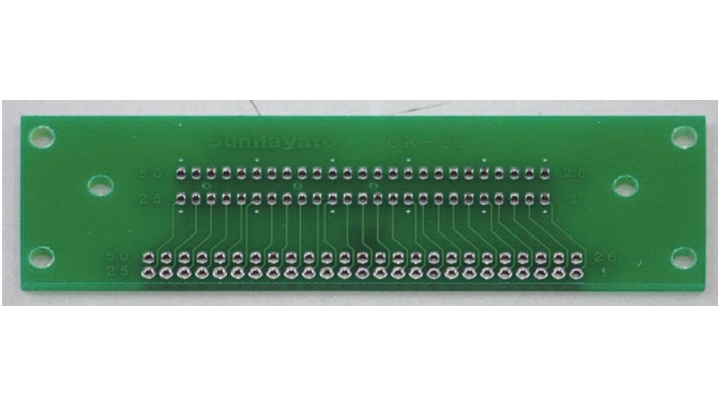 CK-31, 100 Way Extender Board Converter Board FR4 97.79 x 28.39 x 1.6mm