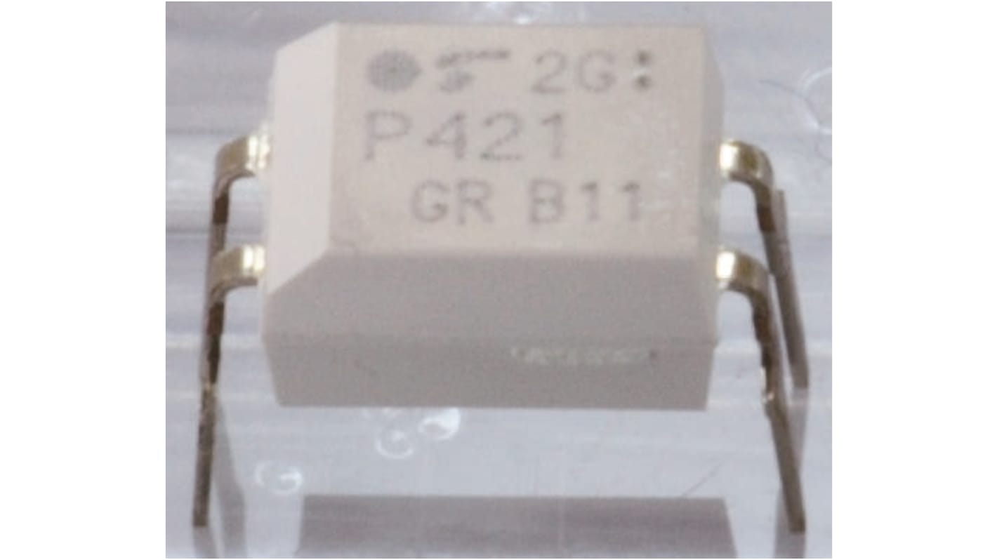 Toshiba, TLP628(F) DC Input Transistor Output Optocoupler, Through Hole, 4-Pin PDIP