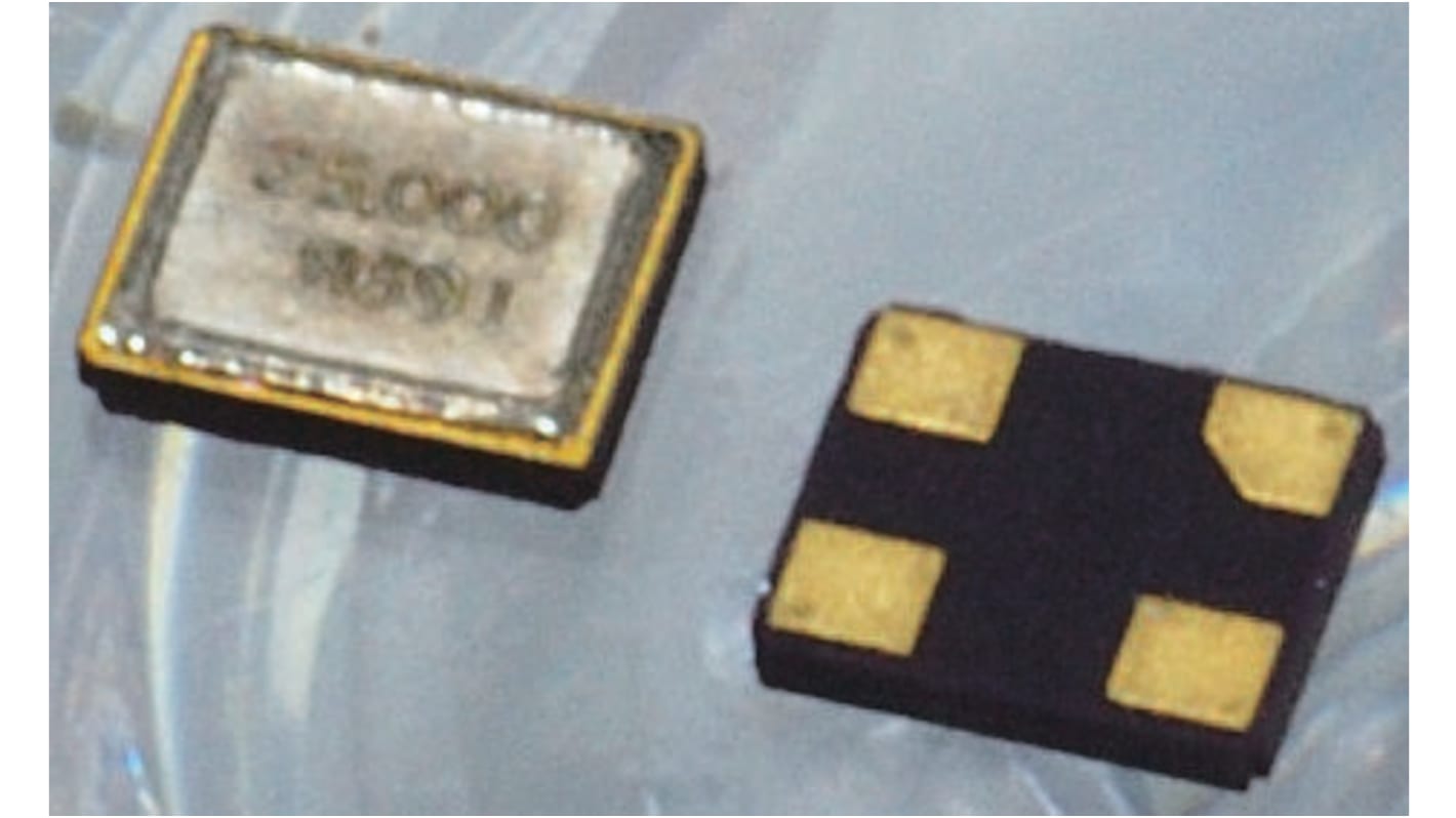 リバーエレテック 水晶振動子, 24MHz, 表面実装, 4-pin, SMD