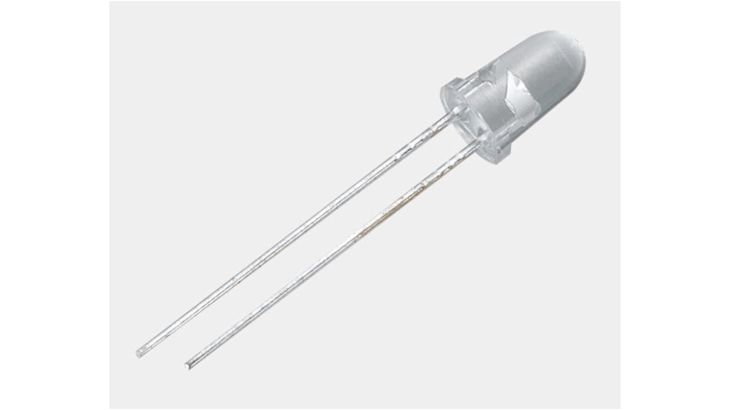 ROHM THT LED Orange 1.9 V, 40 ° 5 mm (T-1 3/4)