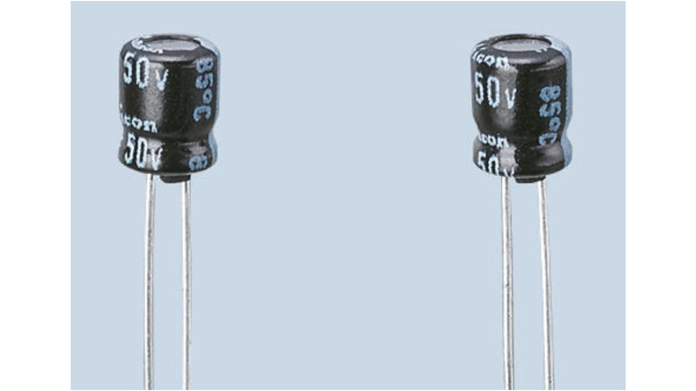 Nichicon 47μF Electrolytic Capacitor 6.3V dc, Through Hole - UMA0J470MDD