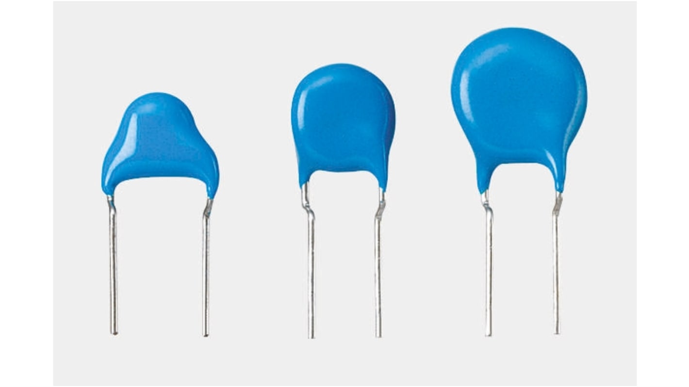 TDK 3.3μF Multilayer Ceramic Capacitor MLCC, 50V dc V, ±10% , Through Hole