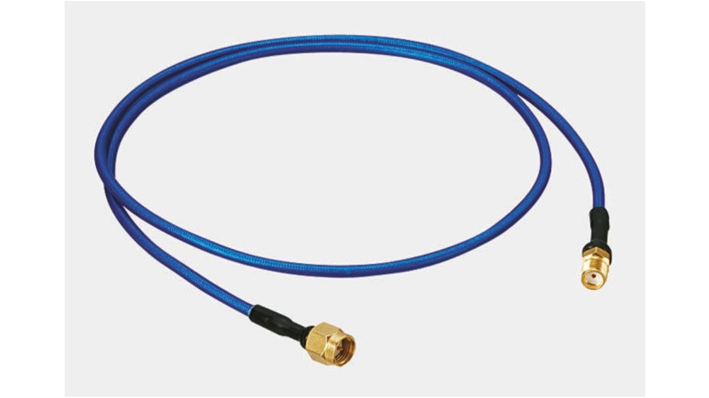 Yuetsu Male SMA to Female SMA Coaxial Cable, 1.5m, Terminated