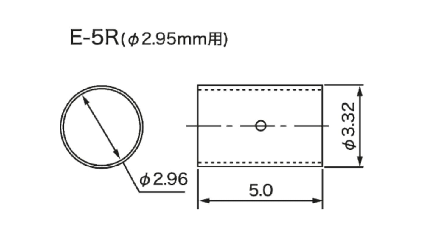 エスケイ工機 コンタクトプローブ(プローブピン) リング形 E-5R